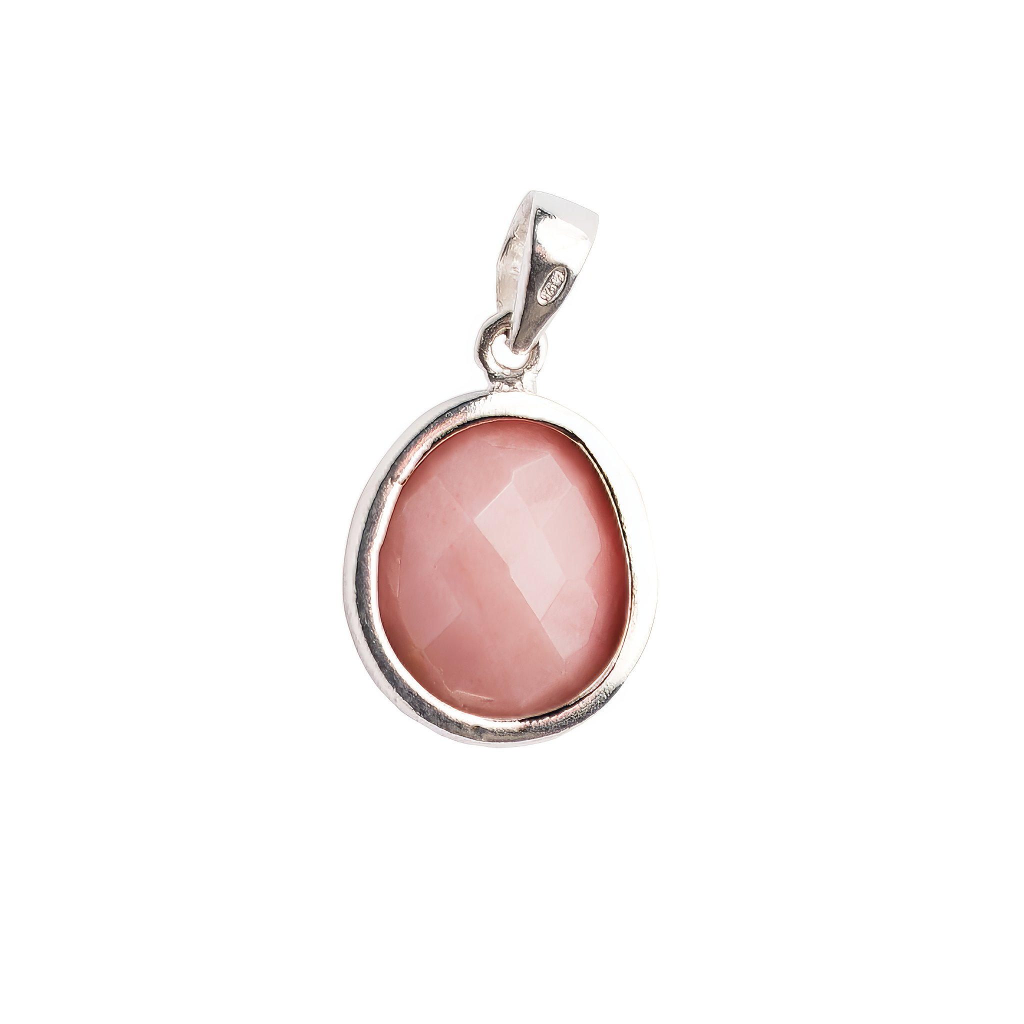 Elegant Pink Opal Pendant